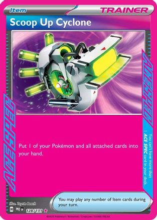 Scoop Up Cyclone (PRE-128) (Holofoil)