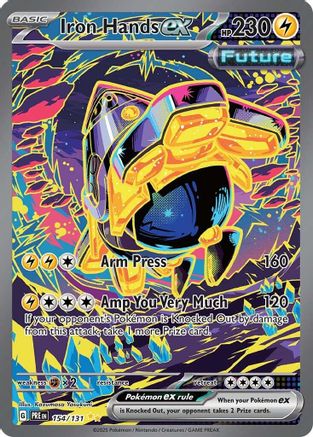 Iron Hands ex (PRE-154) (Holofoil)