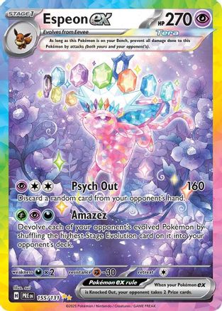 Espeon ex (PRE-155) (Holofoil)