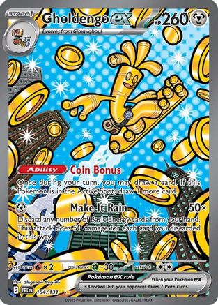 Gholdengo ex (PRE-164) (Holofoil)