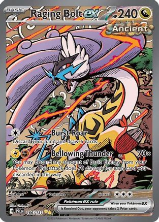 Raging Bolt ex (PRE-166) (Holofoil)