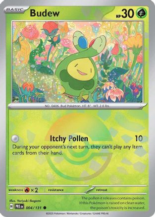 Budew (Poke Ball Pattern) (PRE-004) (Holofoil)