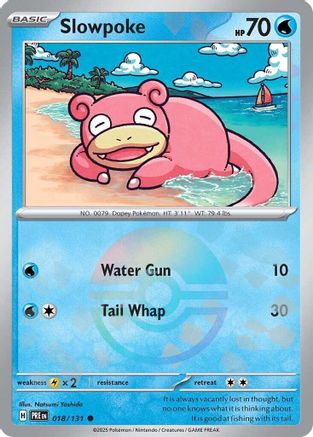Slowpoke (Poke Ball Pattern) (PRE-018) (Holofoil)