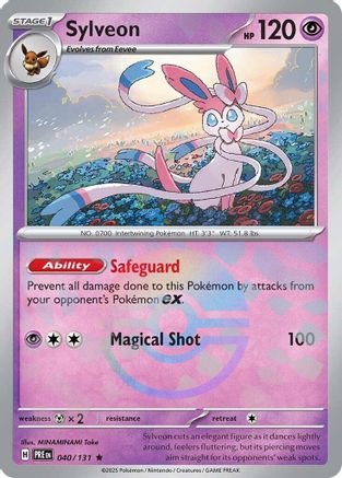 Sylveon (Poke Ball Pattern) (PRE-040) (Holofoil)