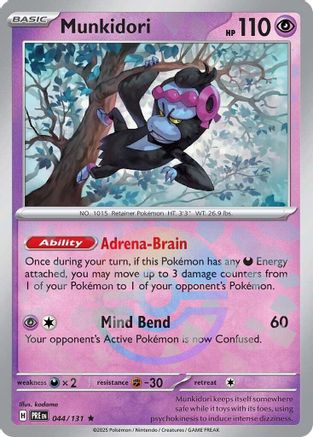 Munkidori (Poke Ball Pattern) (PRE-044) (Holofoil)