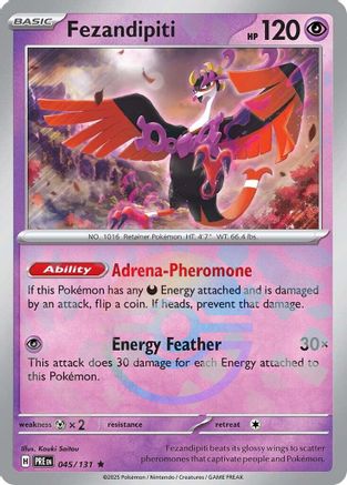 Fezandipiti (Poke Ball Pattern) (PRE-045) (Holofoil)