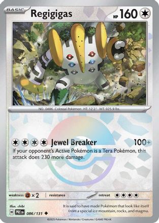 Regigigas (Poke Ball Pattern) (PRE-086) (Holofoil)