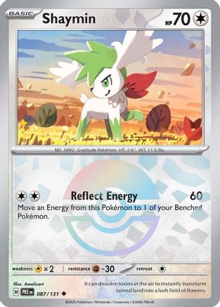 Shaymin (Poke Ball Pattern) (PRE-087) (Holofoil)