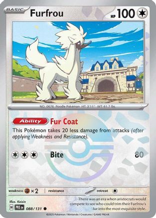 Furfrou (Poke Ball Pattern) (PRE-088) (Holofoil)