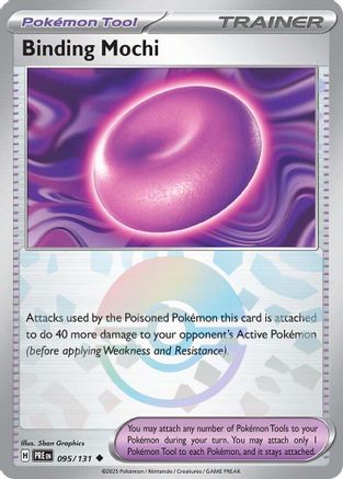 Binding Mochi (Poke Ball Pattern) (PRE-095) (Holofoil)