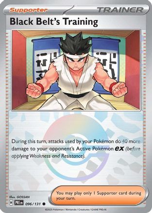 Black Belt's Training (PRE-096) (Holofoil)