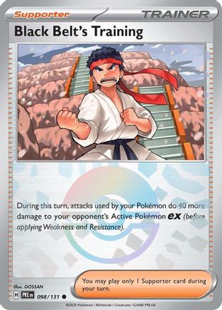 Black Belt's Training (PRE-098) (Holofoil)