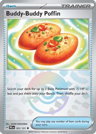 Buddy-Buddy Poffin (Poke Ball Pattern) (PRE-101) (Holofoil)
