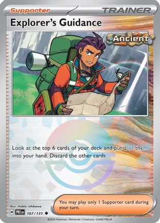 Explorer's Guidance (Poke Ball Pattern) (PRE-107) (Holofoil)
