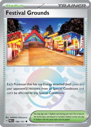 Festival Grounds (Poke Ball Pattern) (PRE-108) (Holofoil)