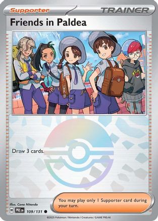 Friends in Paldea (PRE-109) (Holofoil)