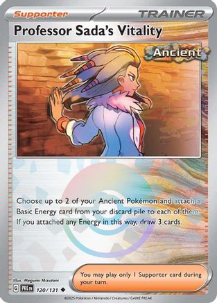 Professor Sada's Vitality (Poke Ball Pattern) (PRE-120) (Holofoil)