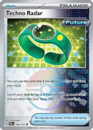 Techno Radar (Poke Ball Pattern) (PRE-130) (Holofoil)