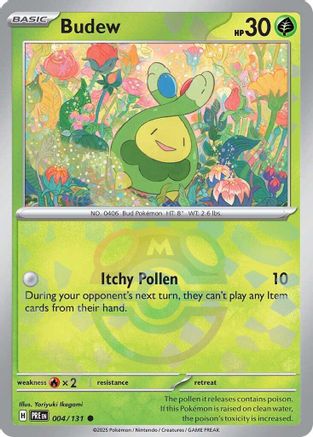 Budew (Master Ball Pattern) (PRE-004) (Holofoil)