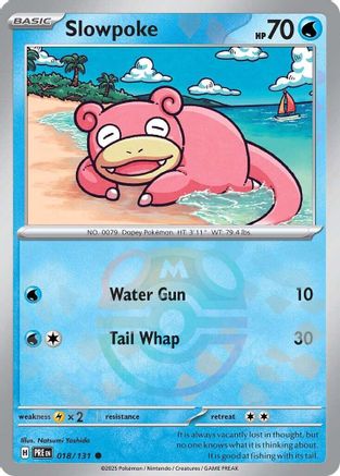 Slowpoke (Master Ball Pattern) (PRE-018) (Holofoil)