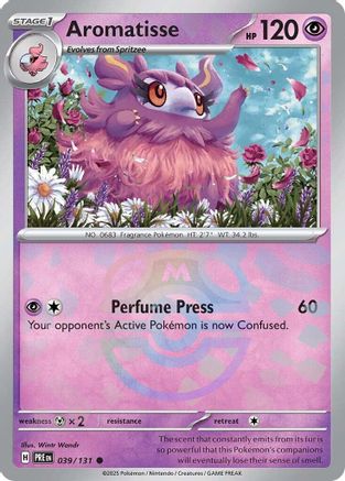 Aromatisse (Master Ball Pattern) (PRE-039) (Holofoil)