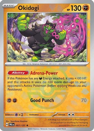 Okidogi (Master Ball Pattern) (PRE-057) (Holofoil)