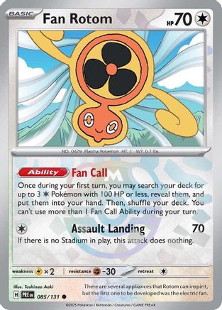 Fan Rotom (Master Ball Pattern) (PRE-085) (Holofoil)