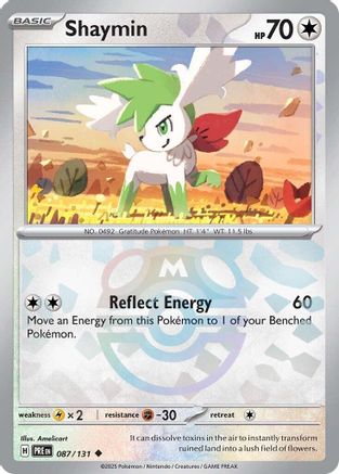 Shaymin (Master Ball Pattern) (PRE-087) (Holofoil)