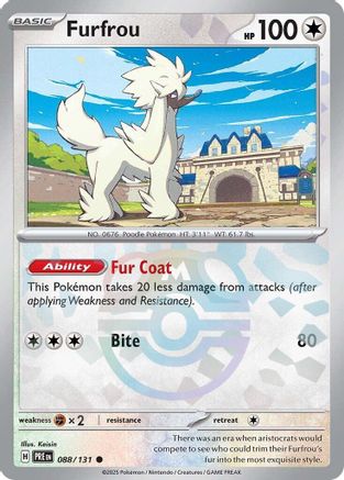 Furfrou (Master Ball Pattern) (PRE-088) (Holofoil)