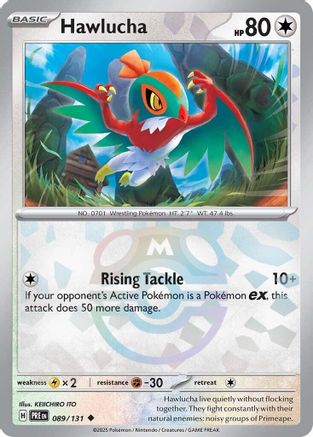 Hawlucha (Master Ball Pattern) (PRE-089) (Holofoil)