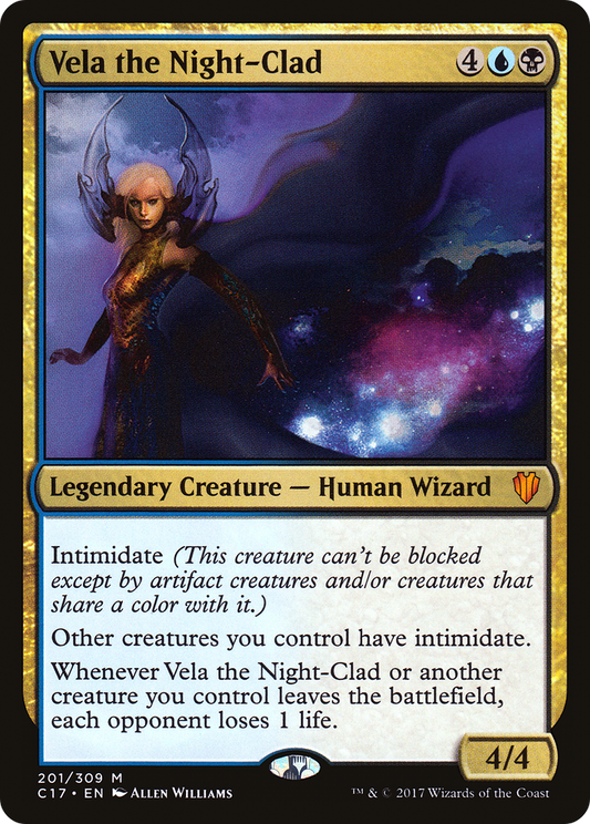 Vela the Night-Clad (C17-201)
