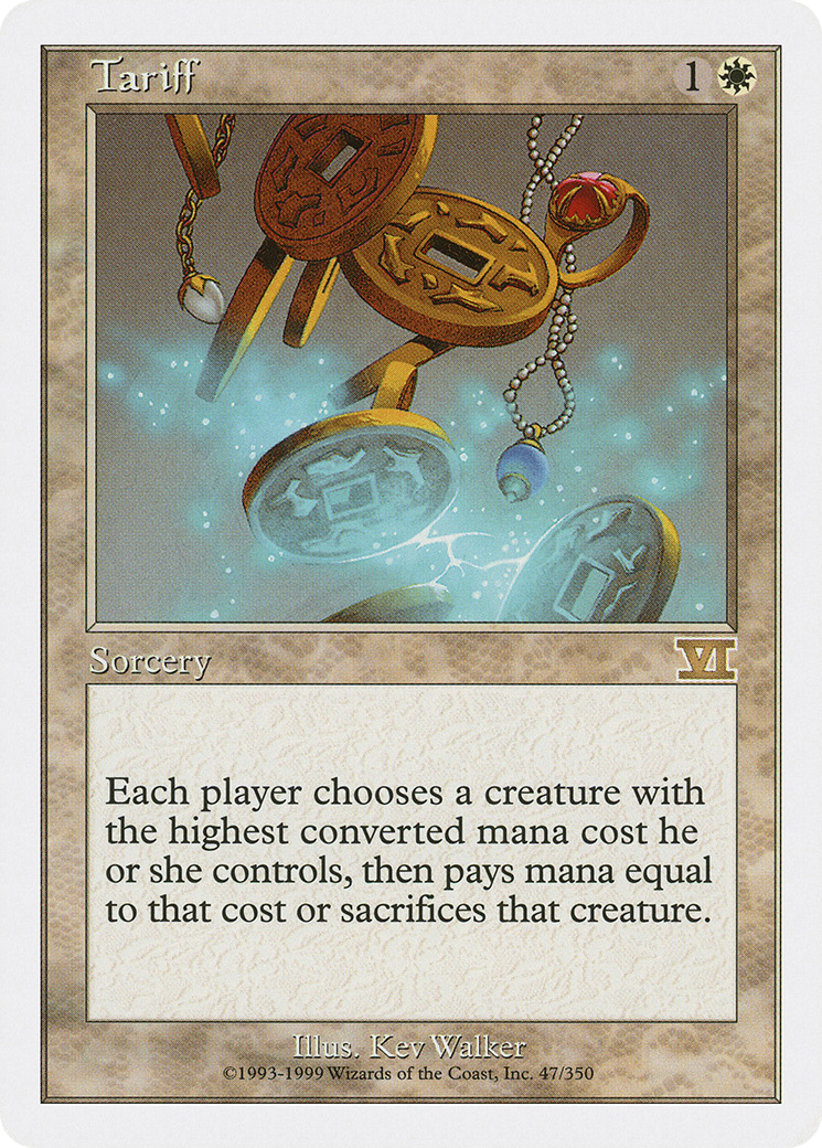 Tariff (6ED-047)