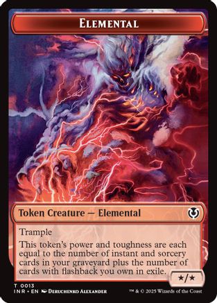 Elemental // Human (0014) Double-Sided Token (INR-13 // 14)