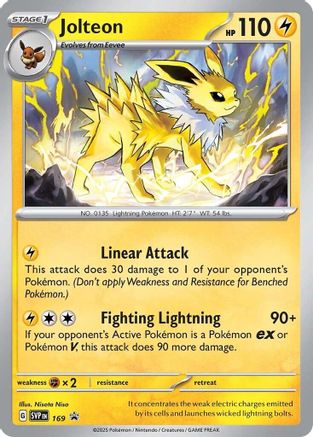 Jolteon (SVP-169) (Holofoil)