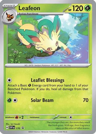 Leafeon (SVP-170) (Holofoil)
