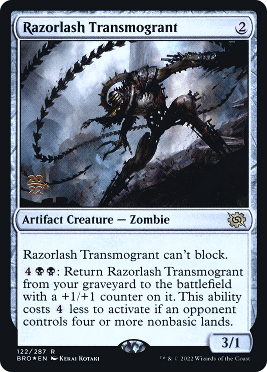 Razorlash Transmogrant (PRE-122S) (Foil)