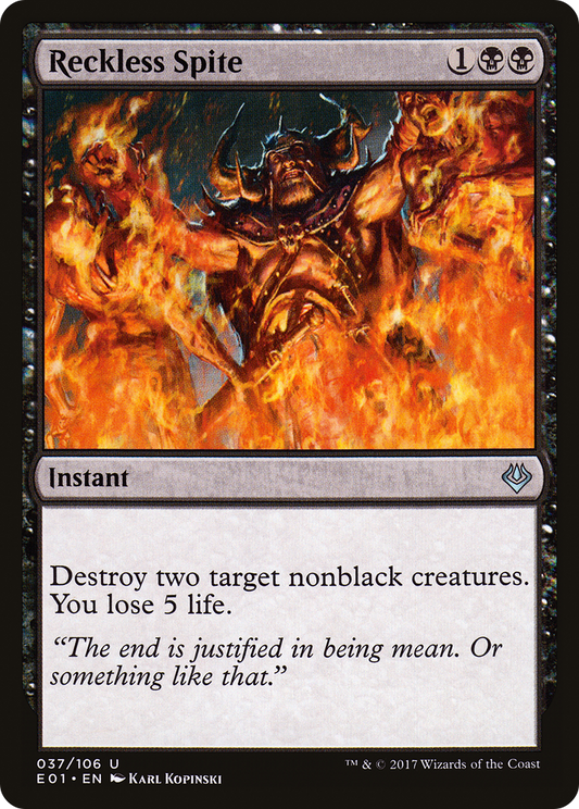 Reckless Spite (AC2-037)