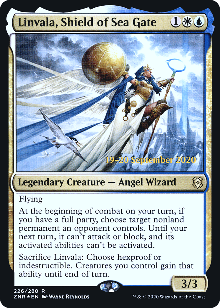 Linvala, Shield of Sea Gate (PRE-226S) (Foil)