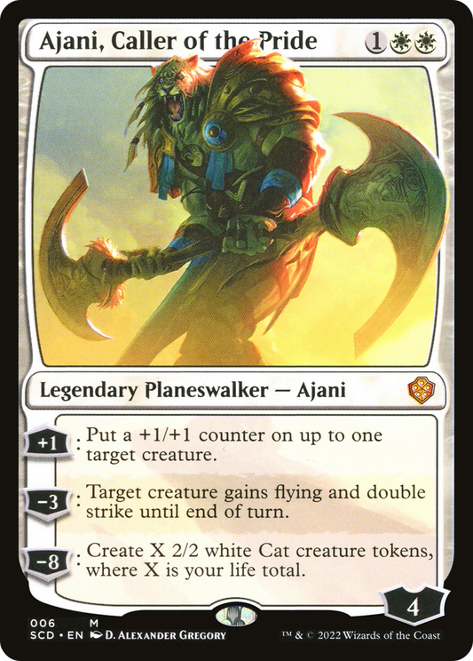 Ajani, Caller of the Pride (SCD-006)
