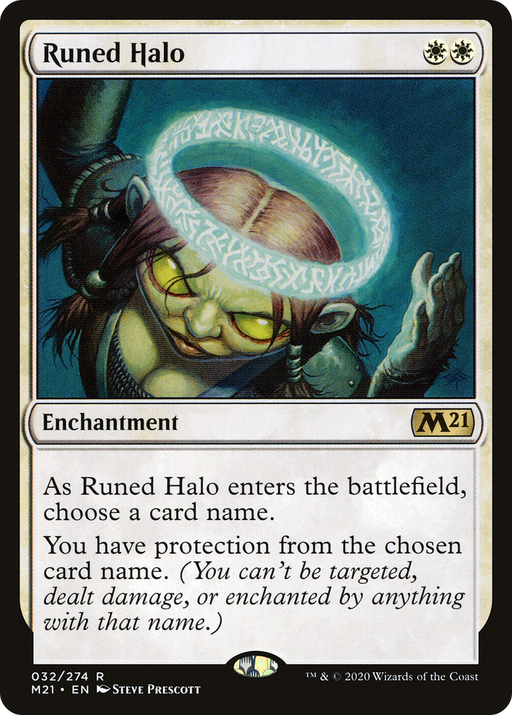 Runed Halo (M21-032) (Foil)