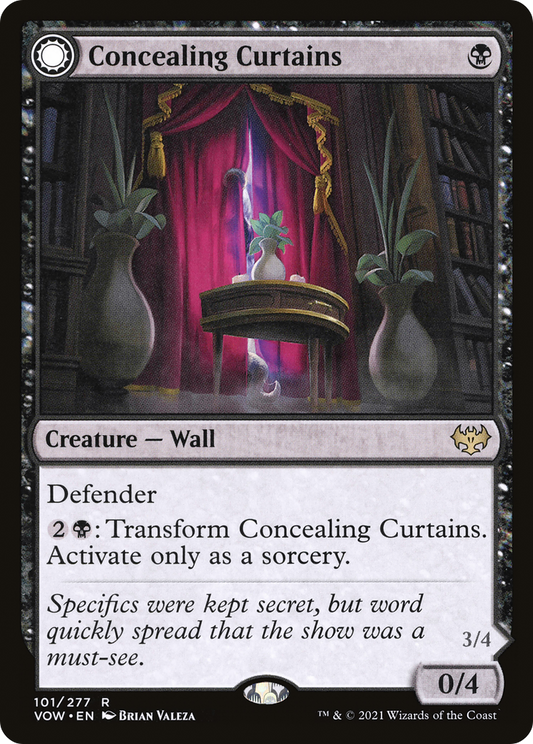 Concealing Curtains // Revealing Eye (VOW-101) (Foil)