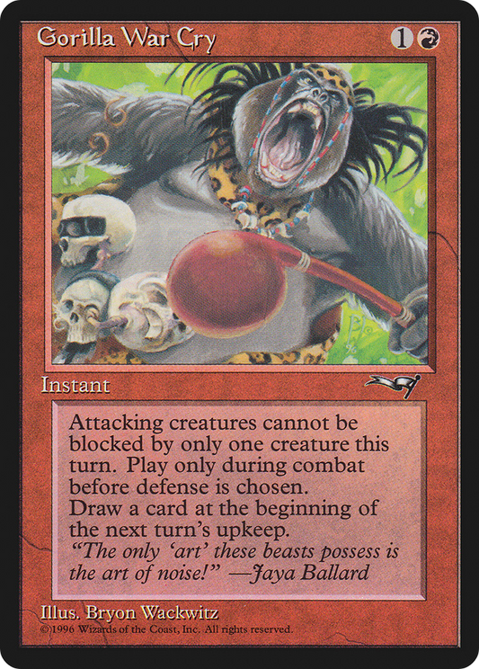 Gorilla War Cry (ALL-73A)