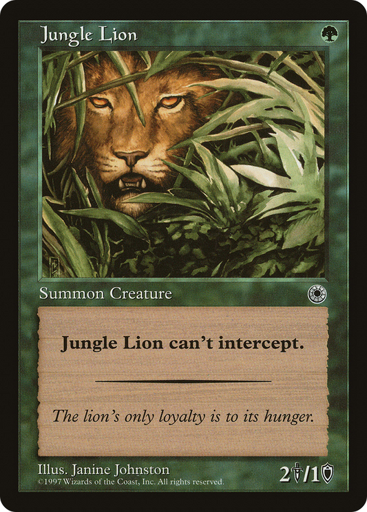 Jungle Lion (POR-171)