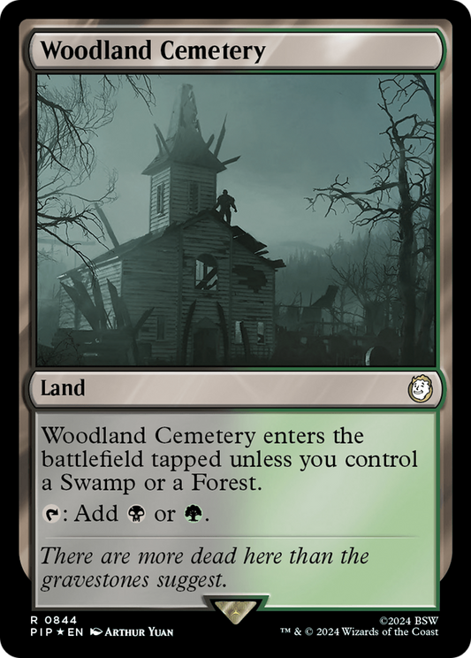 Woodland Cemetery (PIP-844) (Surge Foil)