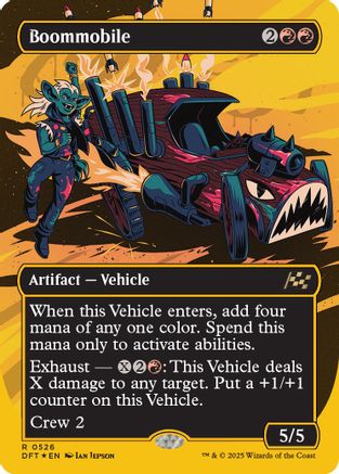 Boommobile (Borderless) (First-Place Foil) (DFT-526)