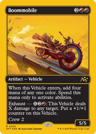 Boommobile (First-Place Foil) (DFT-454)
