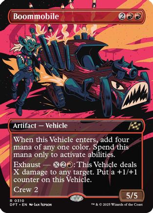 Boommobile (Borderless) (DFT-310) (Foil)