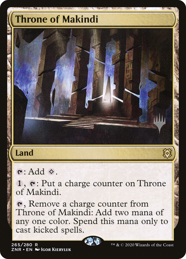 Throne of Makindi (PPZNR-265P) (Foil)
