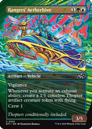 Ranger's Aetherhive (Borderless) (DFT-326) (Foil)