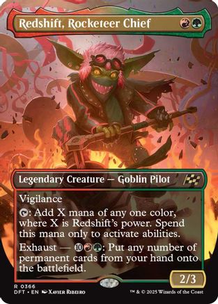 Redshift, Rocketeer Chief (Borderless) (DFT-366)